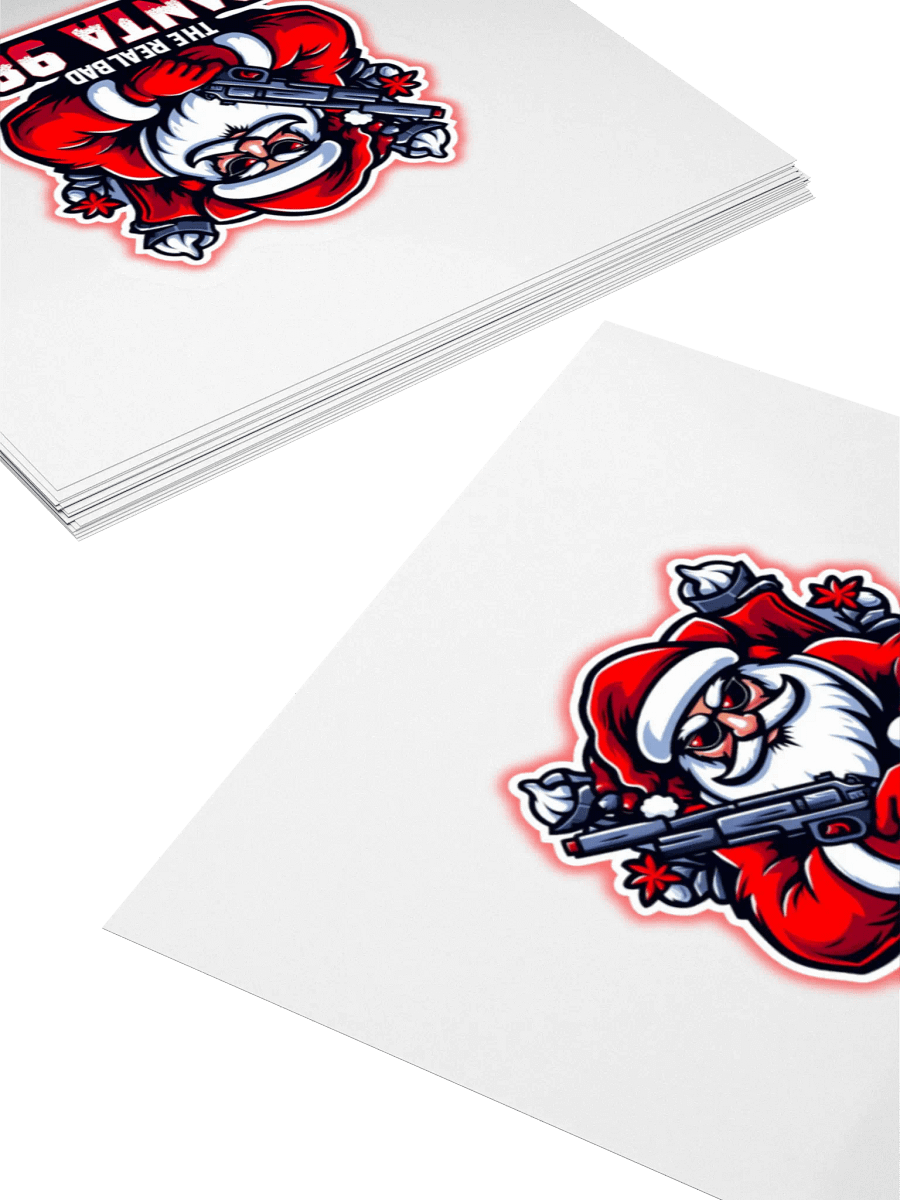 badsanta sticker product image (4)