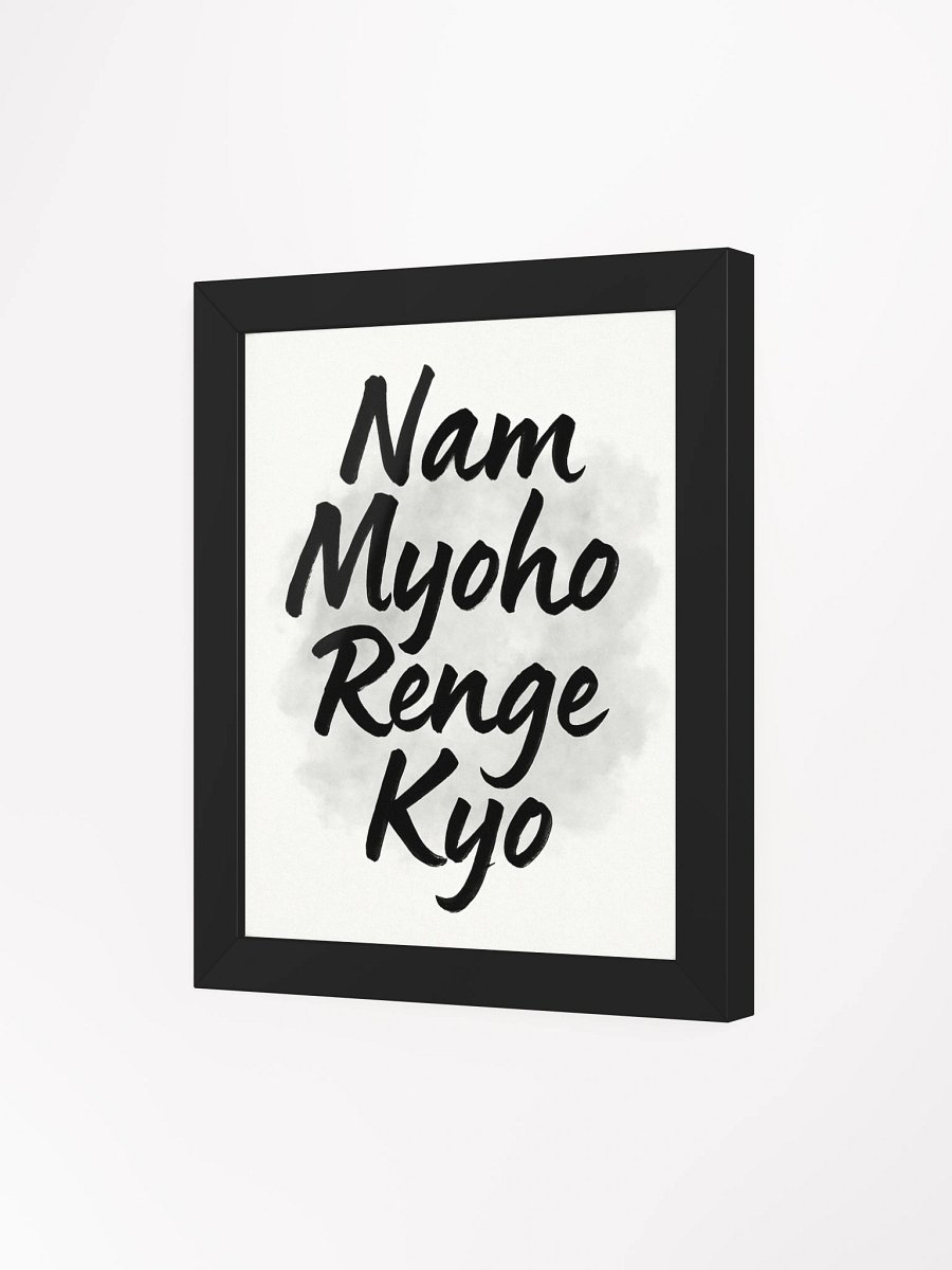 Nam Myoho Renge Kyo Framed Poster product image (3)