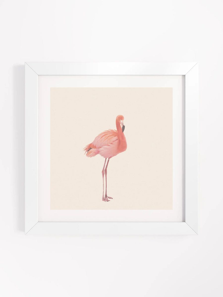 Elegant Flamingo Framed Matte Poster product image (3)