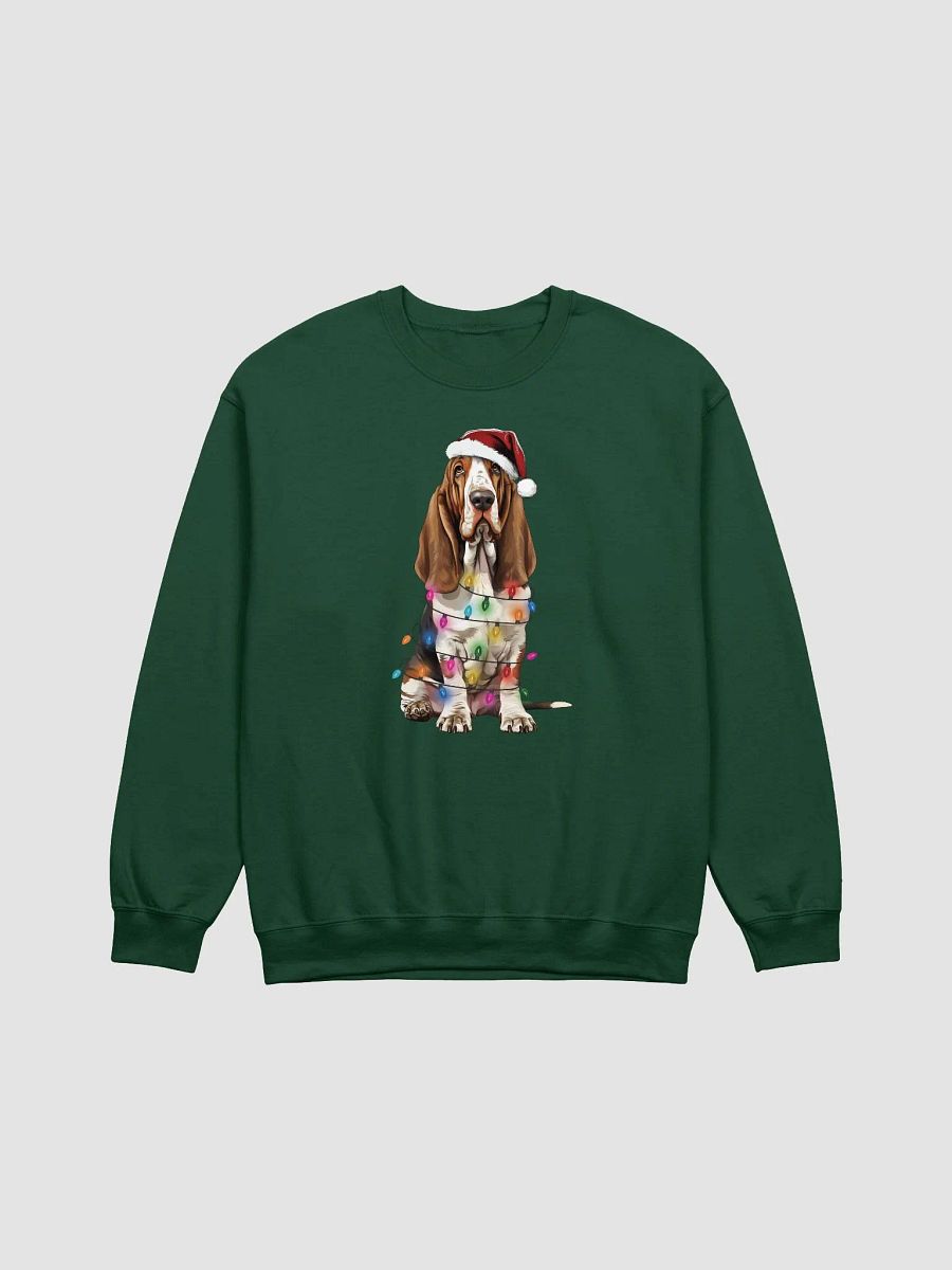 Funny Basset Hound Christmas Sweatshirt for Basset Hound Paw-rents product image (8)