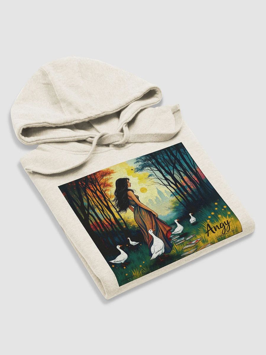 goose lady Cozy Cotton Blend Unisex Hoodie product image (5)