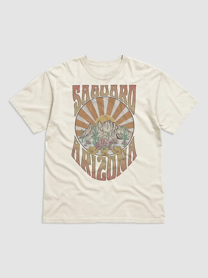 Saguaro National Park, Arizona 2 Tee | Art Nouveau-Style Western T-Shirt for Travel and Road Trips product image (11)