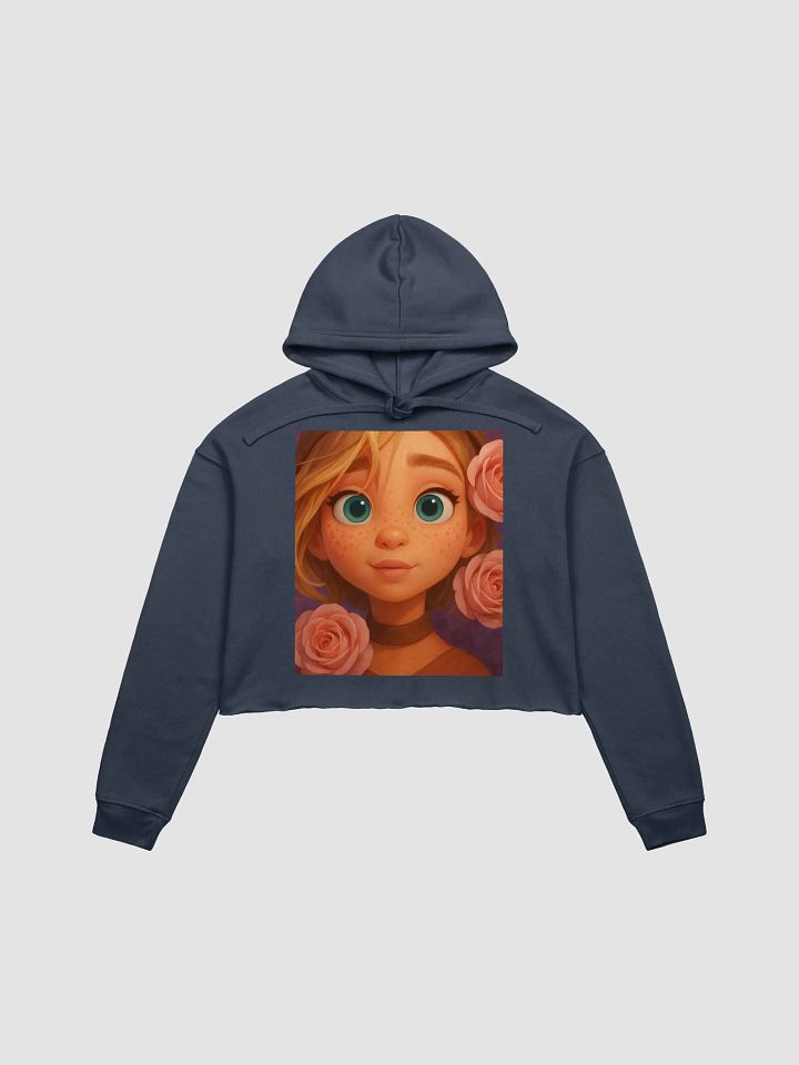 Rosalina - Fleece Crop Hoodie product image (1)