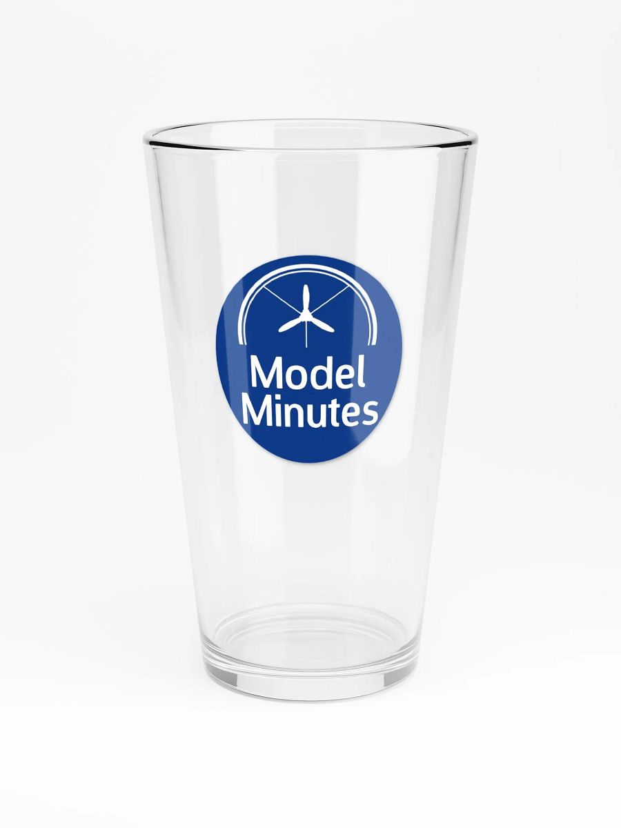 Model Minutes Pint Glass product image (3)