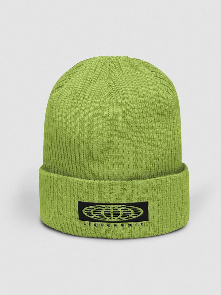 videovomit Globe embroidered beanie product image (1)