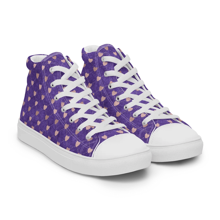 Women's Glowing Hearts Galore High Tops product image (17)
