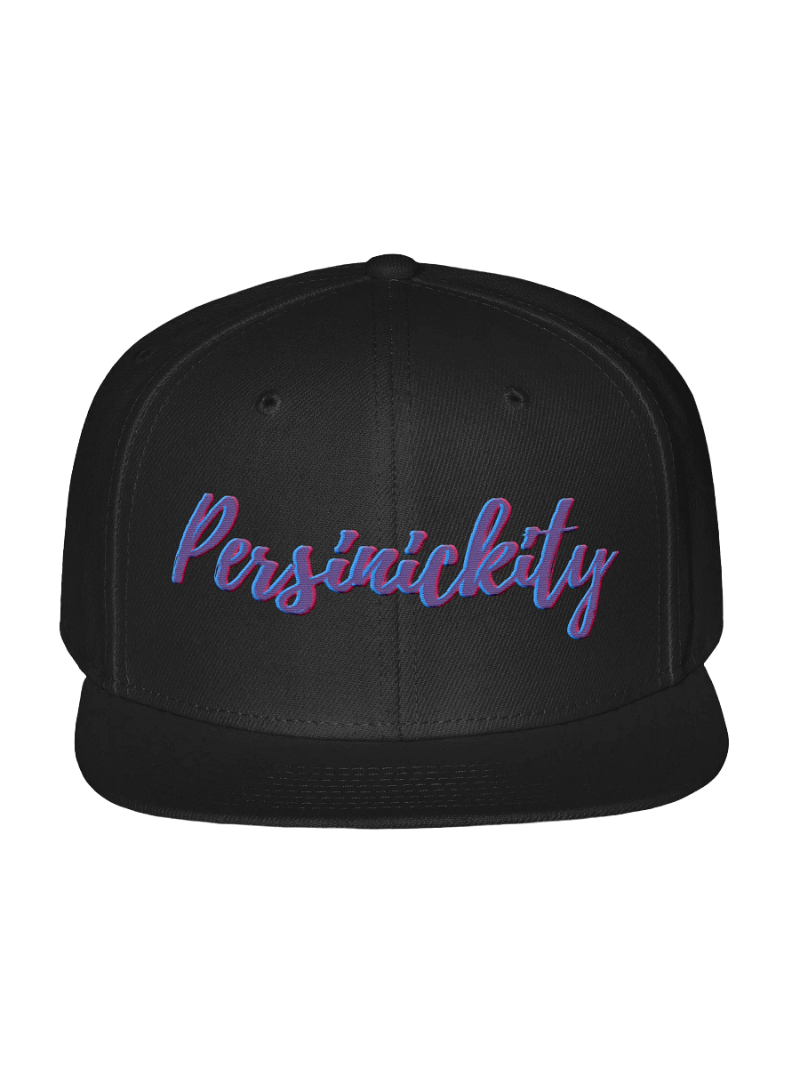 Chromatic Script Snapback Cap product image (4)