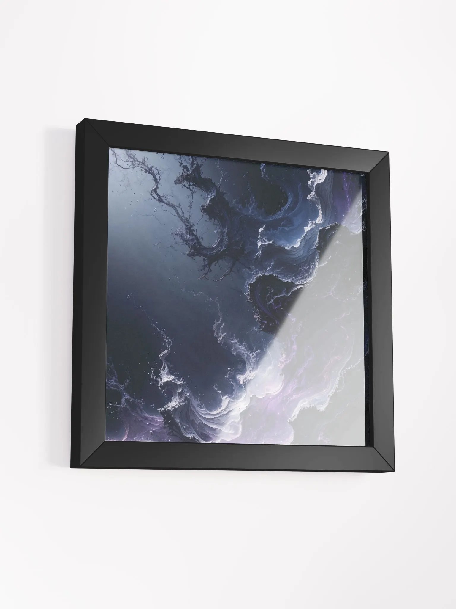 Abstract Swirls Framed Print product image (26)