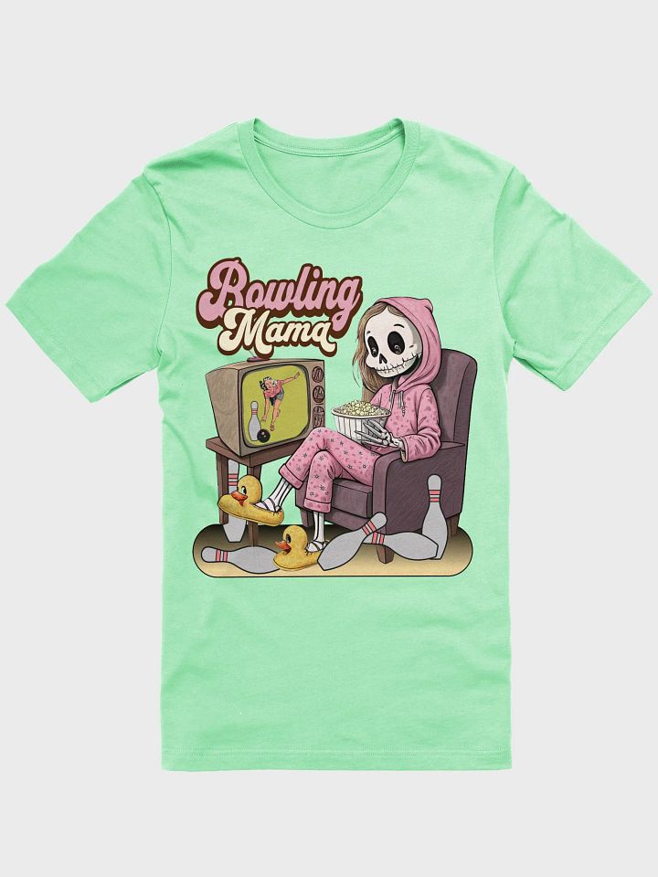 TV Bowling Mama Bowling Whimsical Skeleton T-Shirt product image (46)