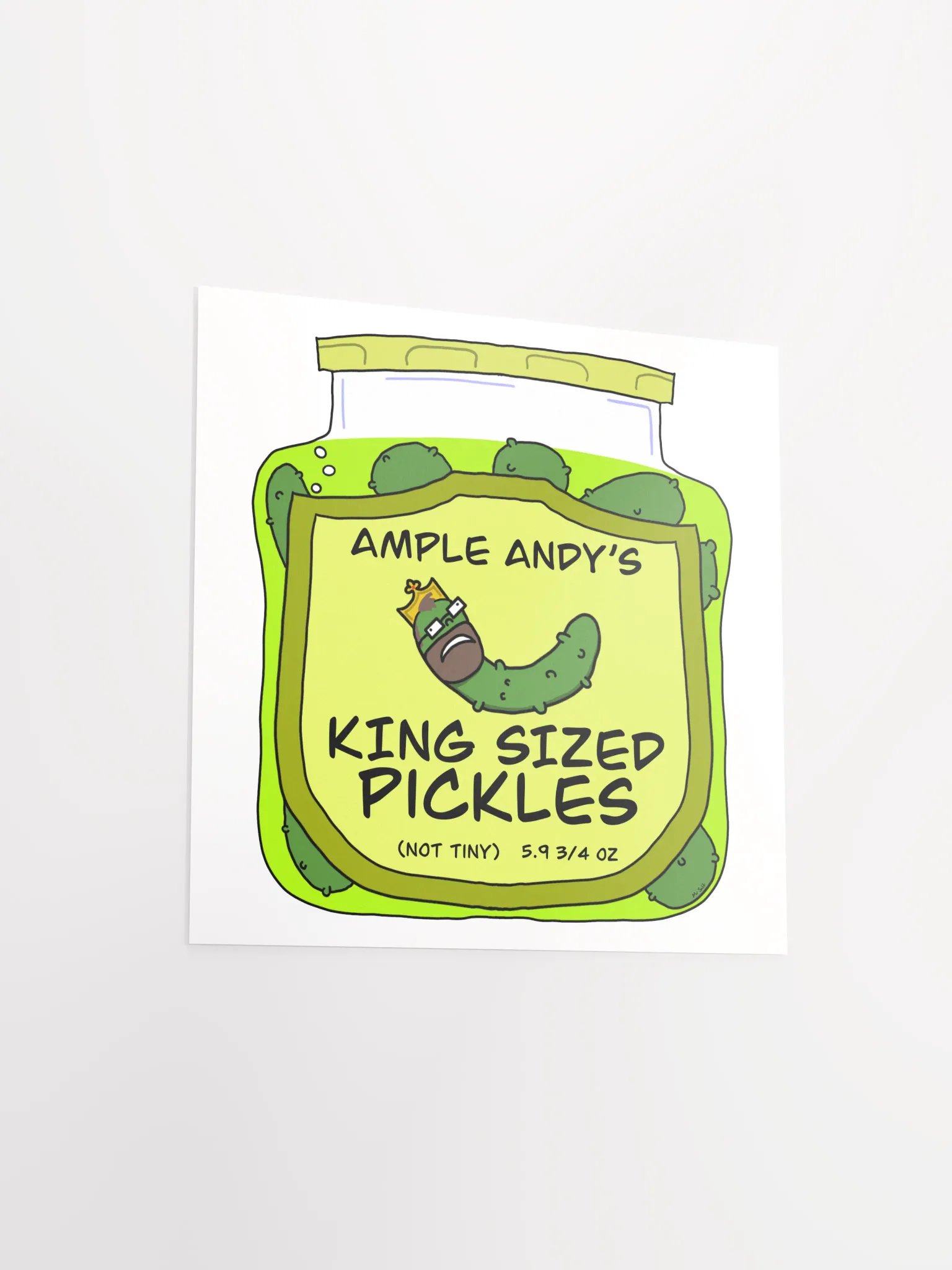 Art Print - Pickle King product image (3)