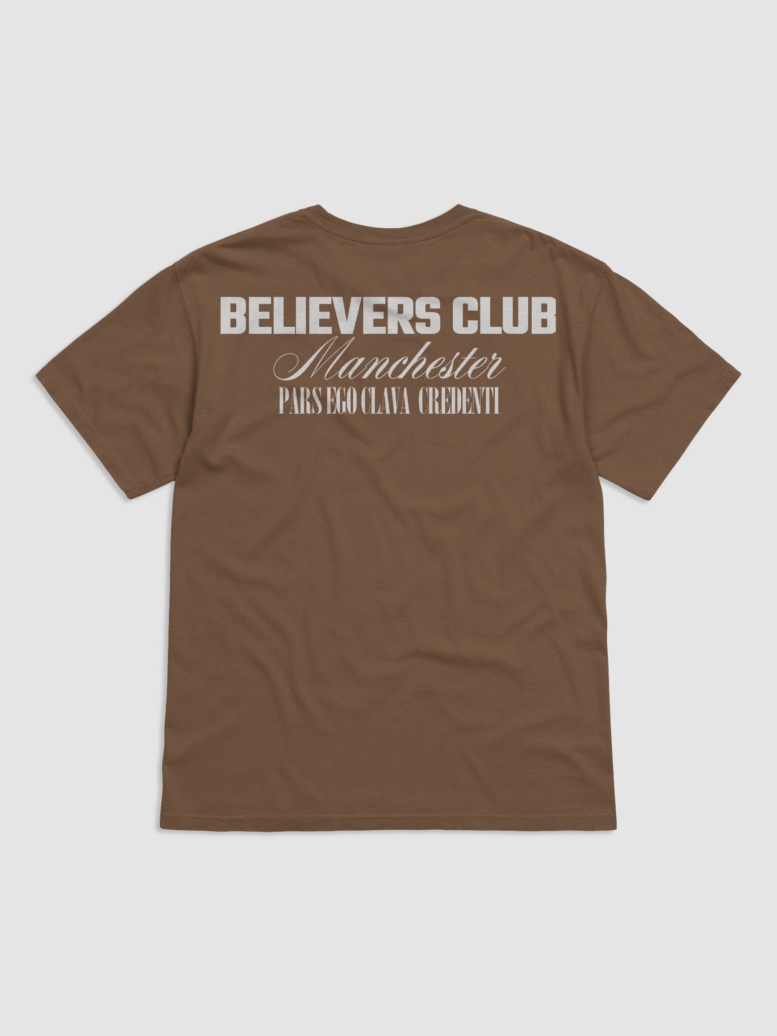 Believers Club Espresso T-shirt product image (2)