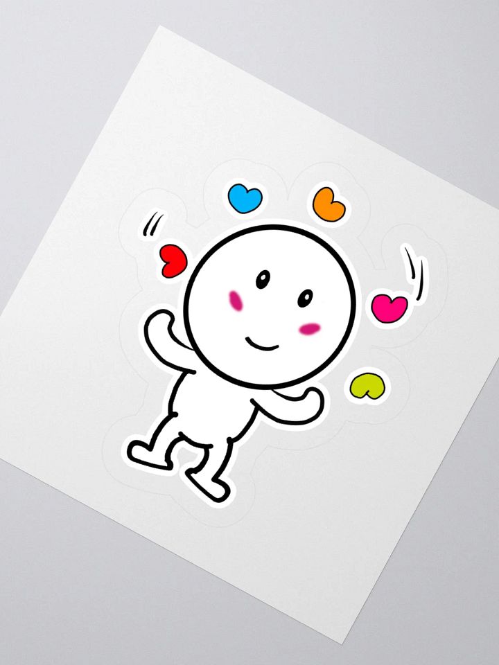 Love In Motion Kiss Cut Stickers product image (4)