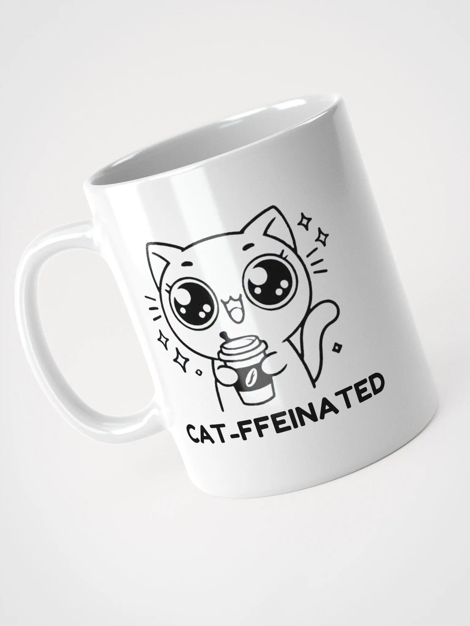 Cat-ffeinated - Coffee Mug product image (7)