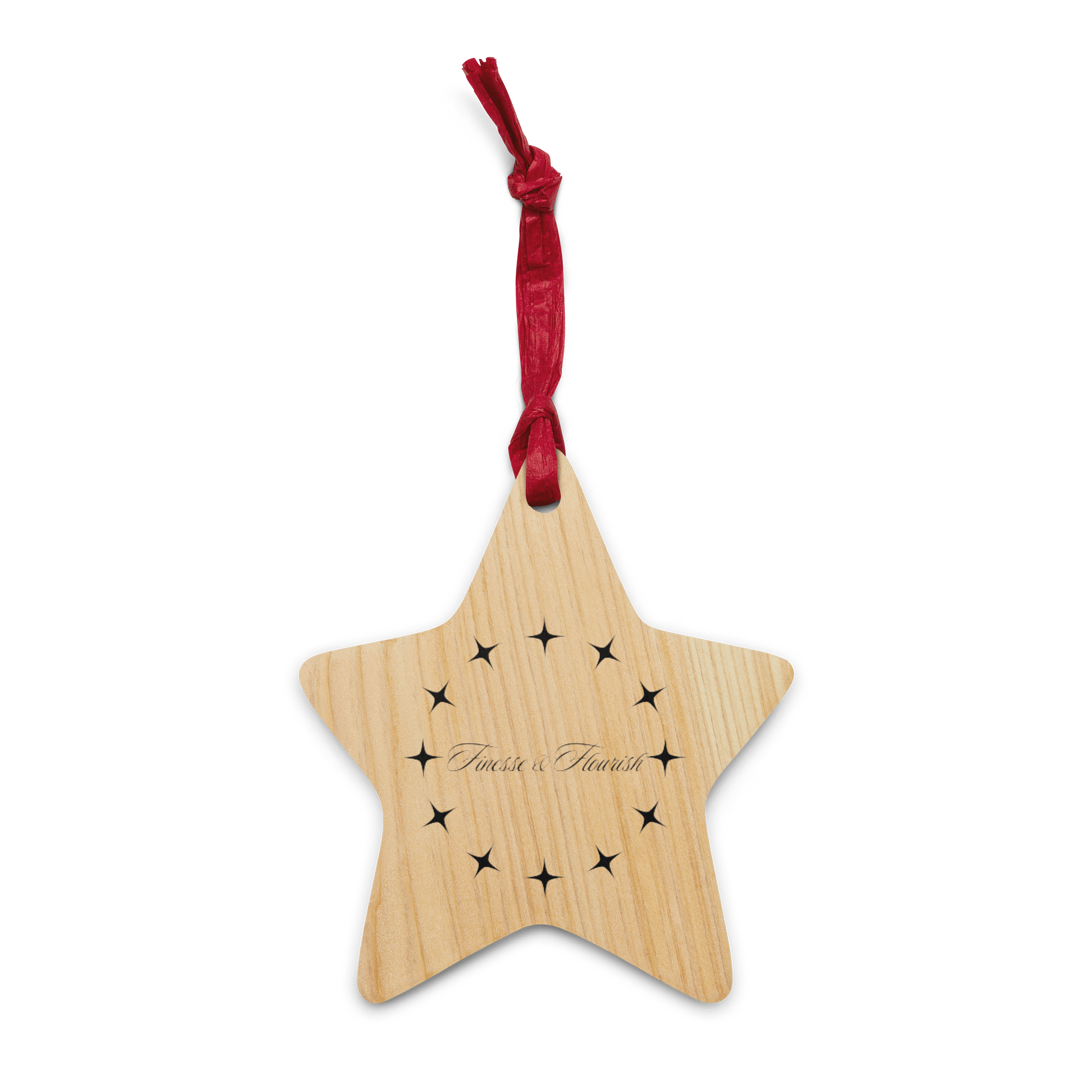 F&F Star Dial Wooden Ornaments product image (4)