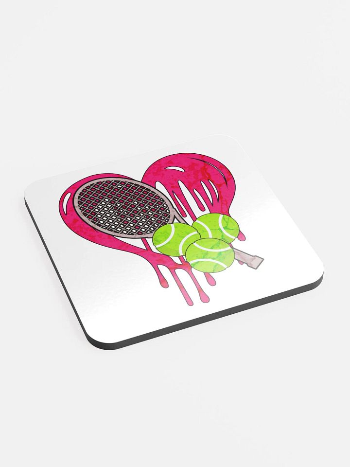 Heart Tennis Artistic Love Coaster Set product image (2)