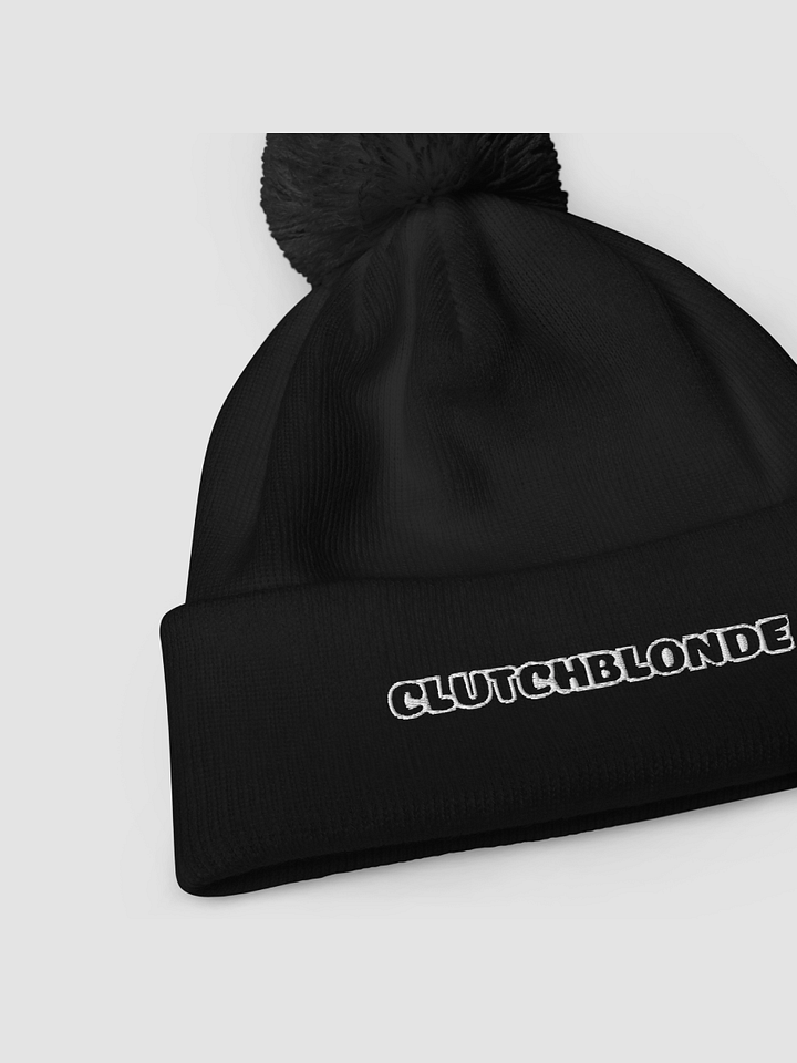 ClutchBlonde Pom-Pom Beanie product image (2)
