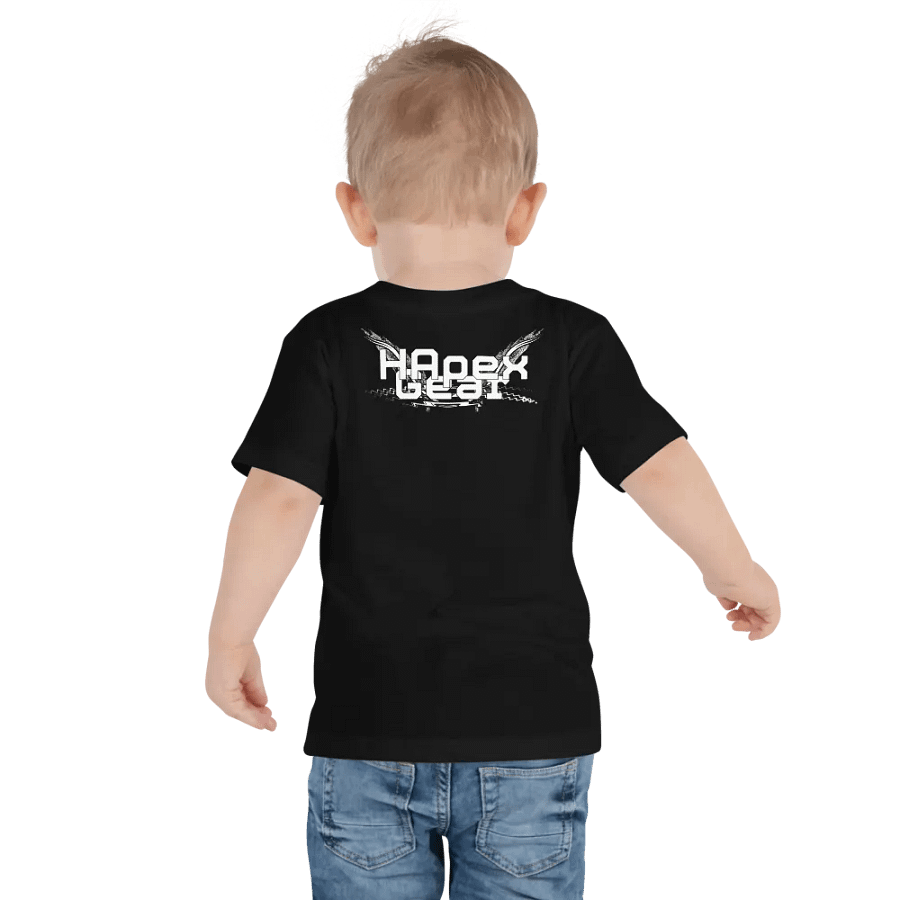 Toddler T-Shirt - White HApex Gear White Logo product image (4)