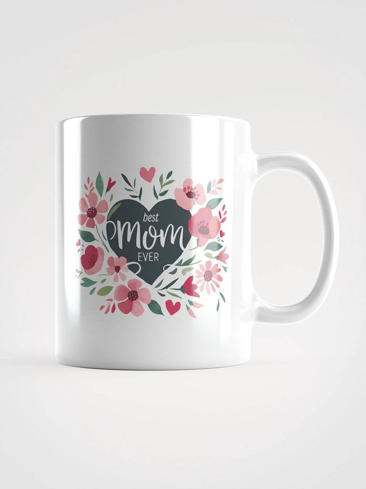 Floral Best Mom Ever Mug product image (3)