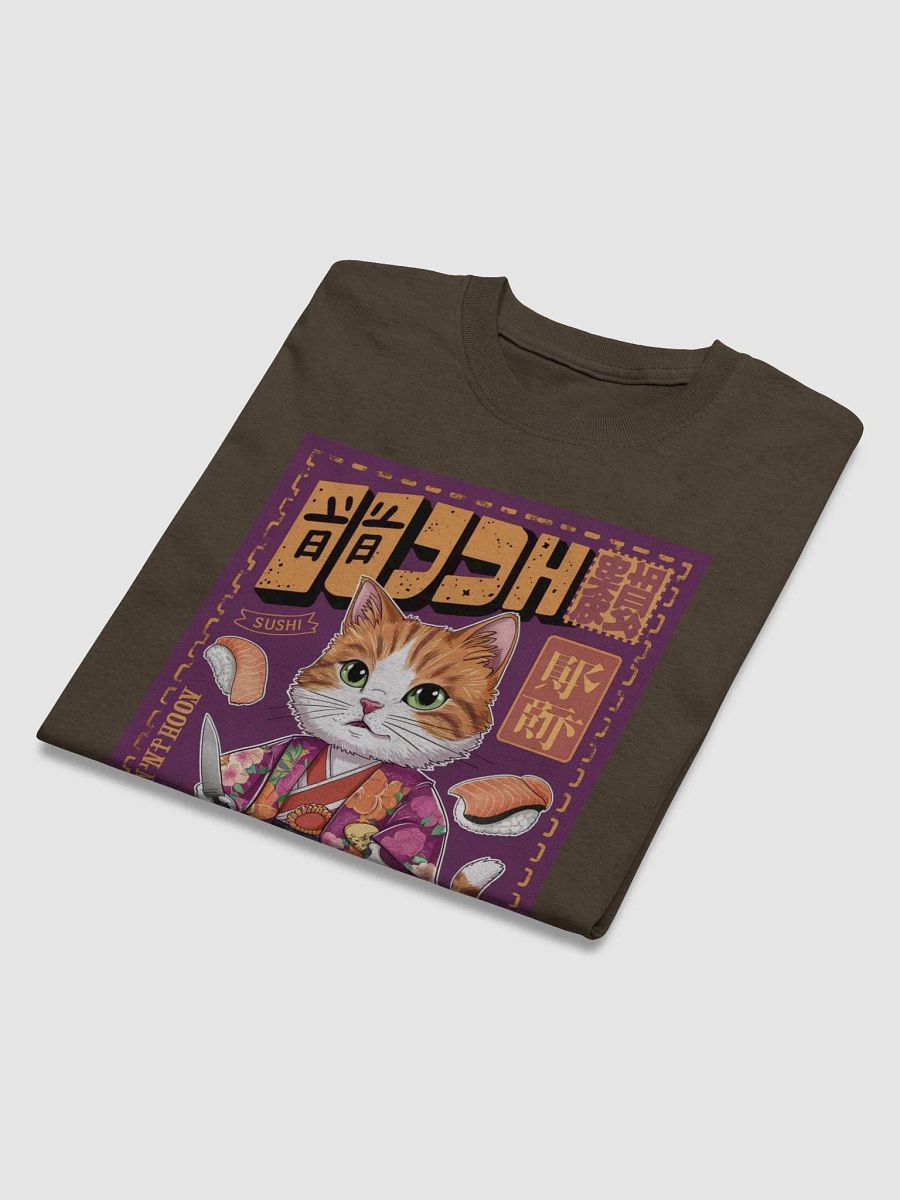 Japanese Kawaii Sushi Cat Tshirt product image (24)