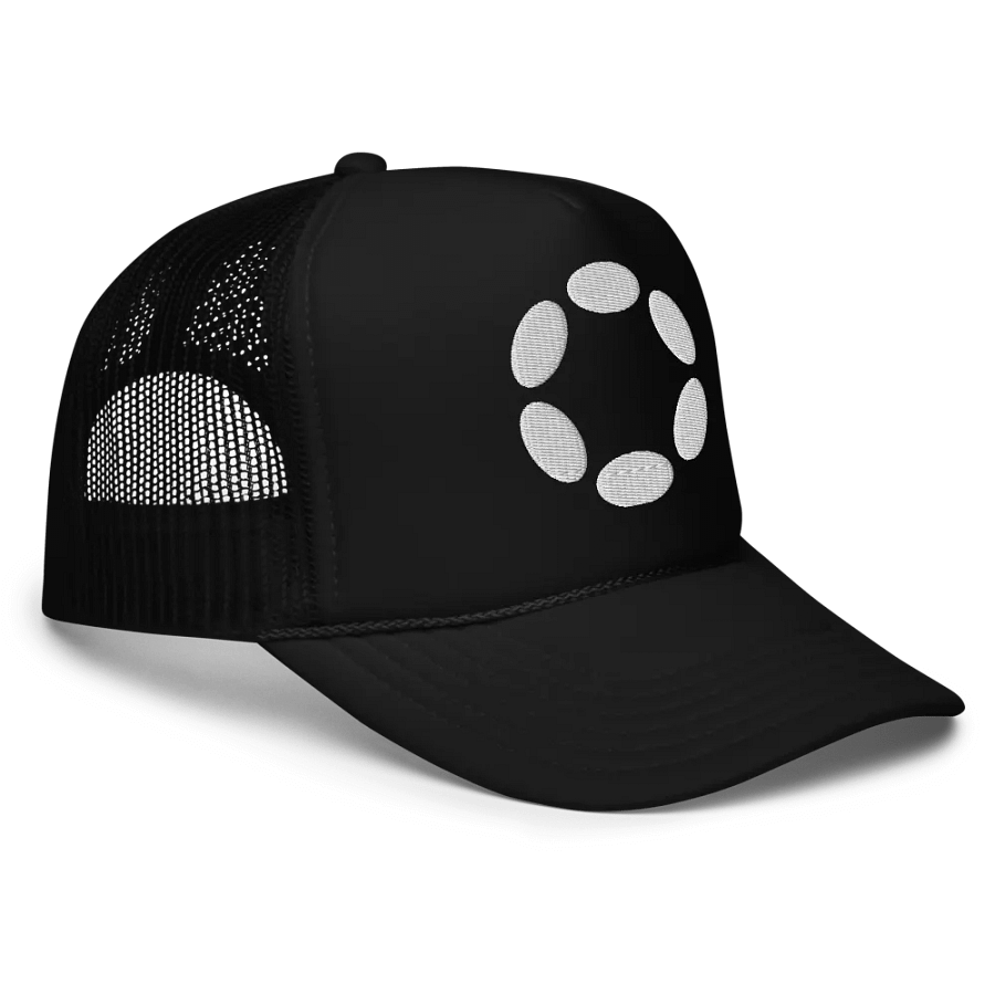 Polkadot Crypto - Embroidered Trucker Hat Cap product image (5)
