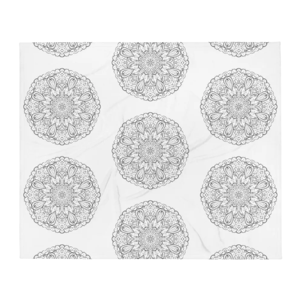 Mandala Harmony Throw Blanket product image (4)