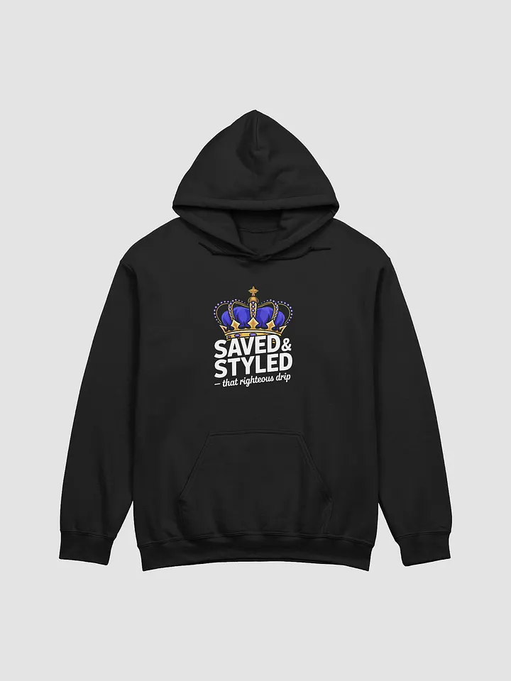 Saved and styled hoodie unisex product image (1)