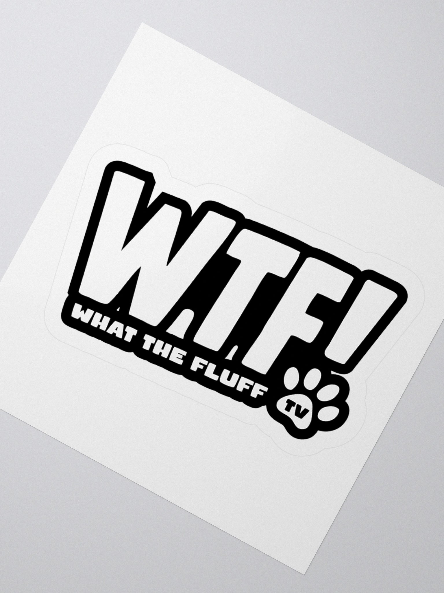 WTF! TV Kiss Cut Stickers product image (4)