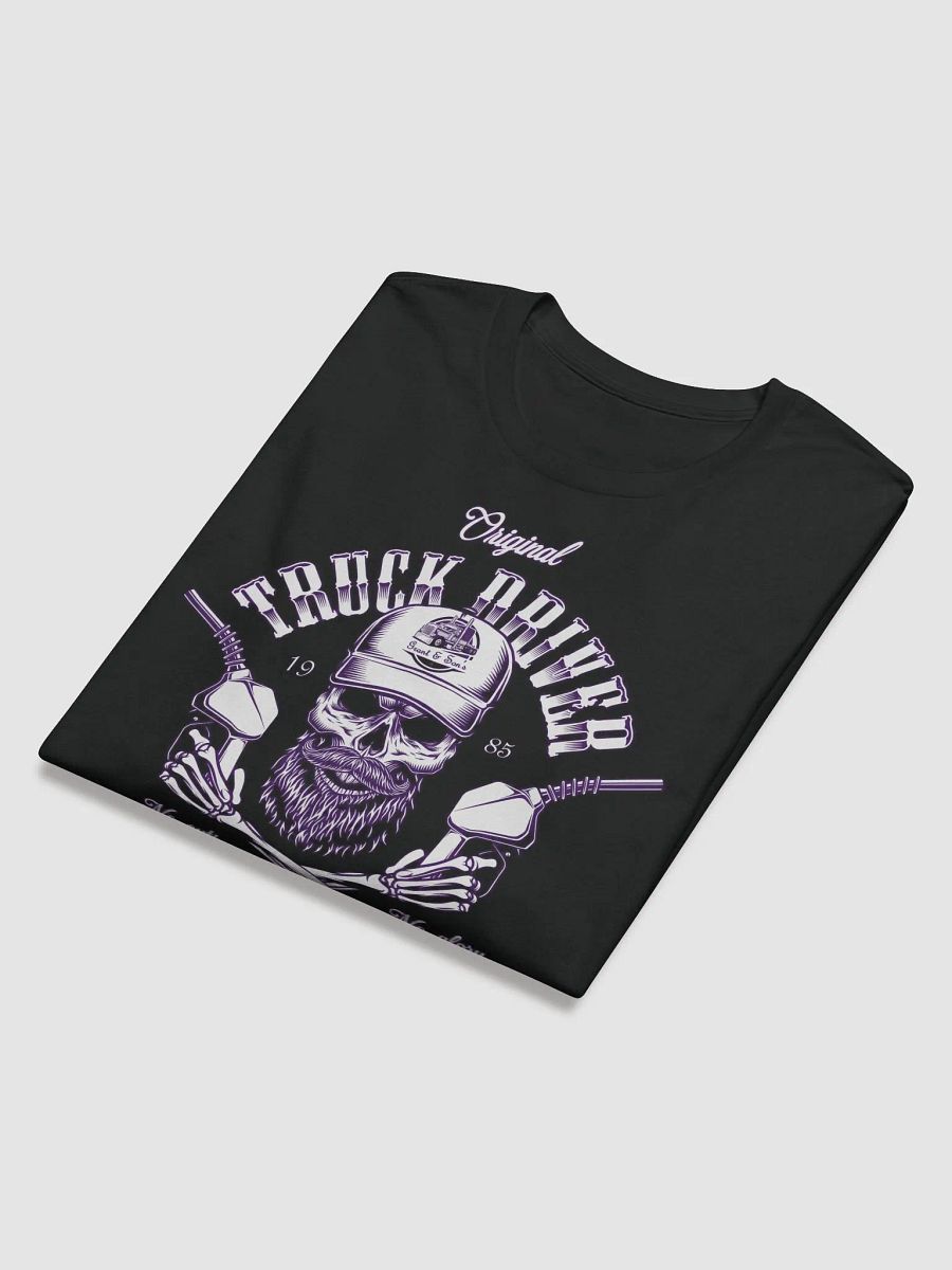 Grant & Son's Purple Rays Sim Trucker Logo Long Sleeve product image (6)