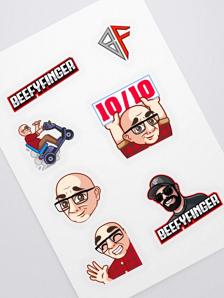 Sheet of Stickers product image (1)