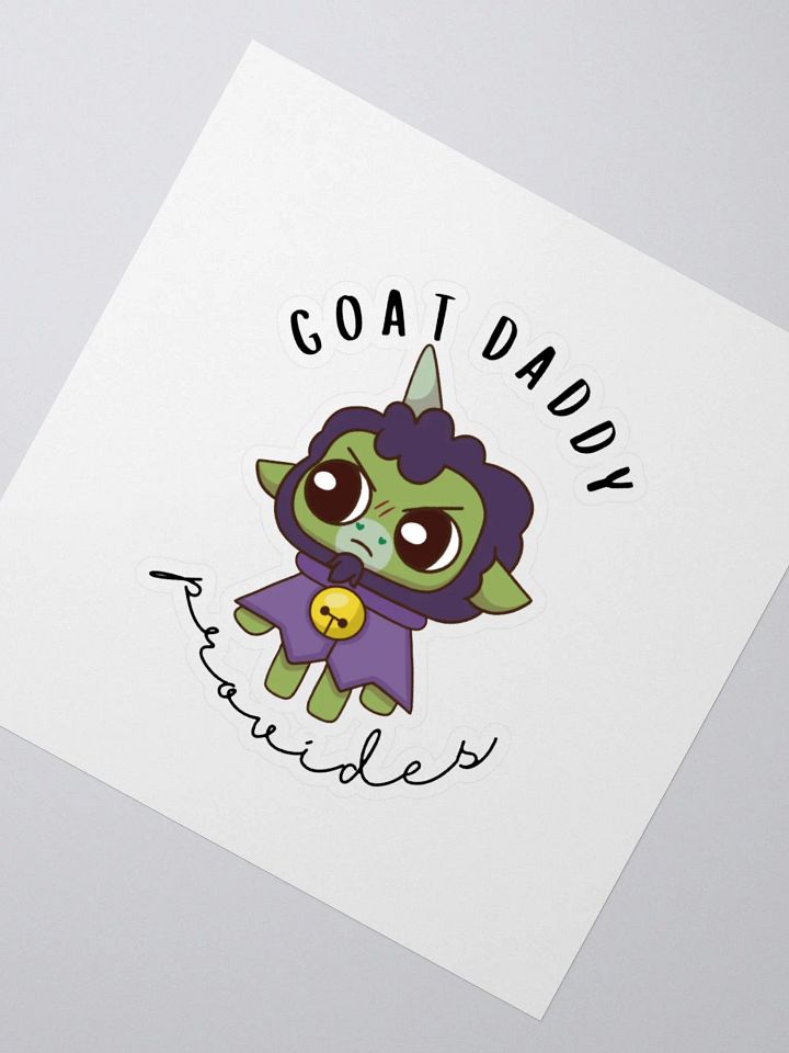 Goat Daddy Provides Sticker product image (6)