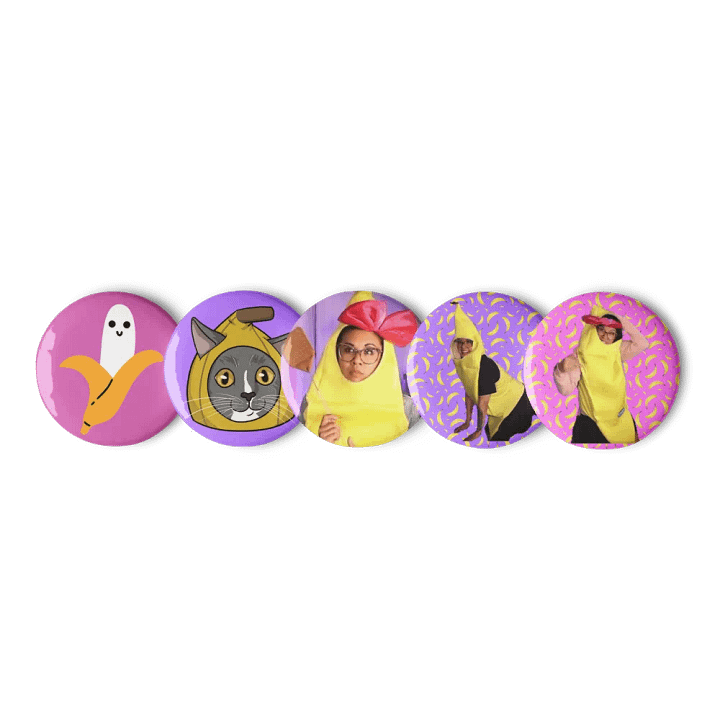 Bananathon Button Set product image (2)