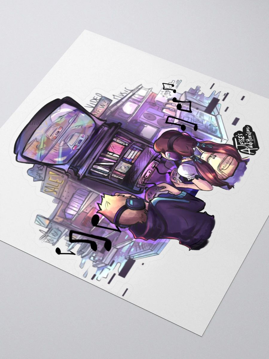 Kiss Cut Sticker - Purple Dreams product image (3)