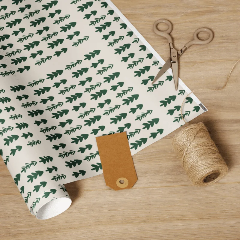 Xmas Tree Wrapping Paper product image (4)