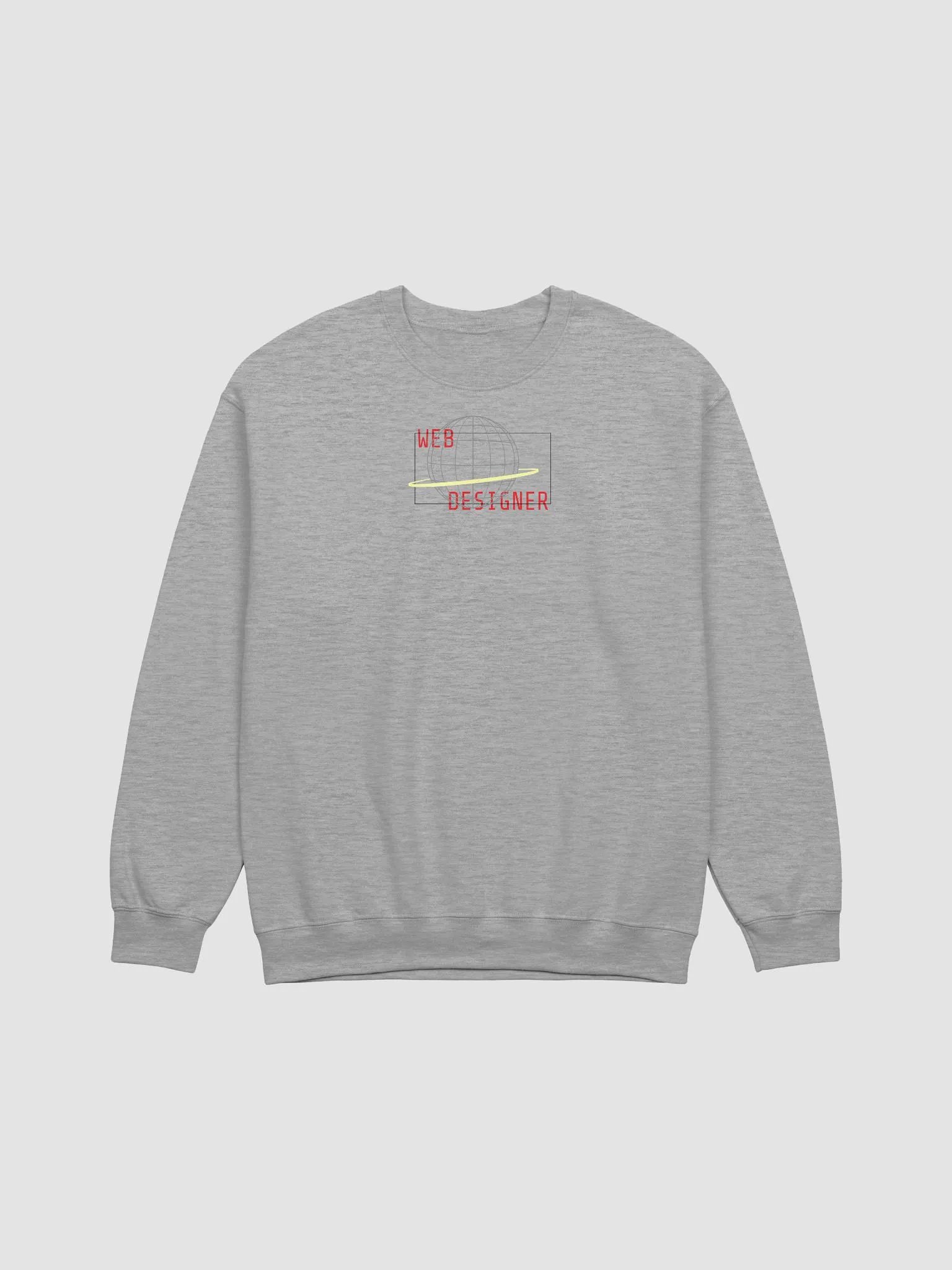 Web Designer Internet Globe Sweatshirt product image (1)