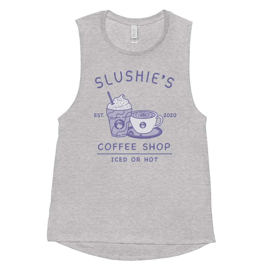 Slushie's Coffee Shop (Purple) | Women's Muscle Tank product image (11)