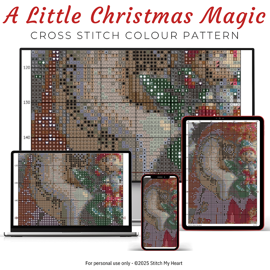 Little Christmas By The Window Cross Stitch Pattern product image (3)