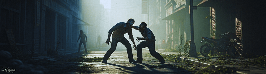 Zombie Apocalypse Desktop Wallpaper Collection #1 (3840x1080) product image (5)