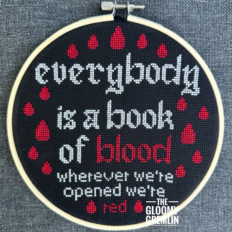 Books of Blood - Cross Stitch Pattern product image (3)