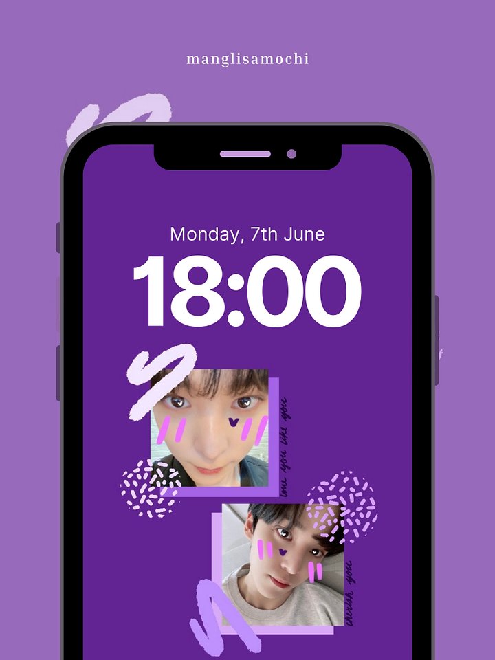 Purple Yunho / Digital Wallpaper product image (1)