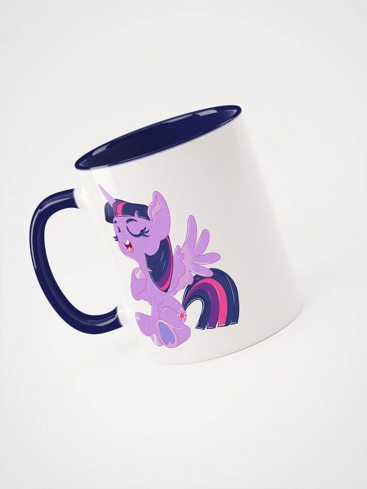 Twilight Sparkle Ceramic Mug with Color Inside product image (2)