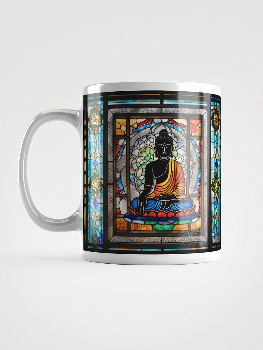 #008 Black Tara Buddha Stained Glass Mug product image (6)