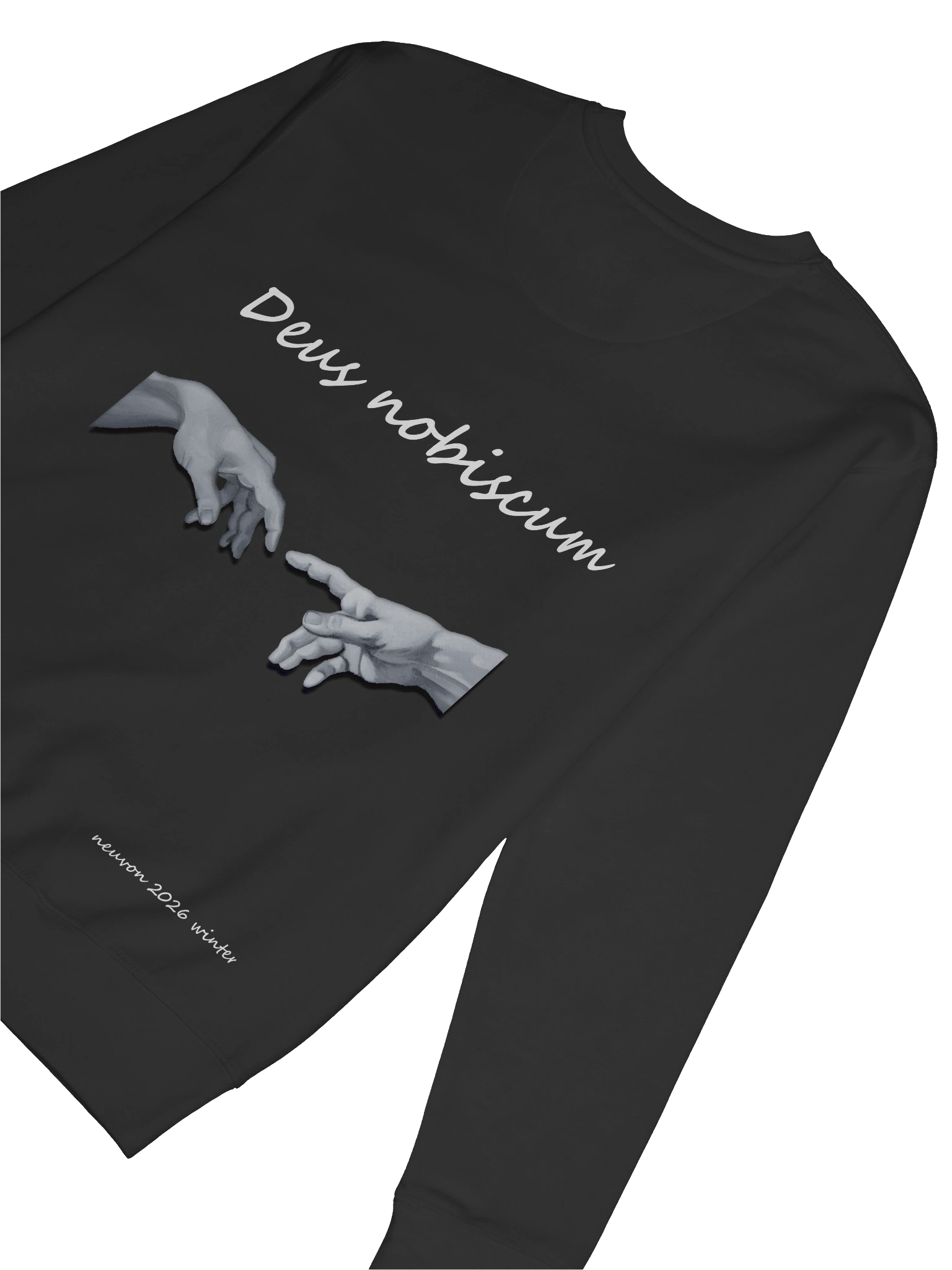 Deus Nobiscum Premium Sweatshirt – Winter 2026 product image (8)