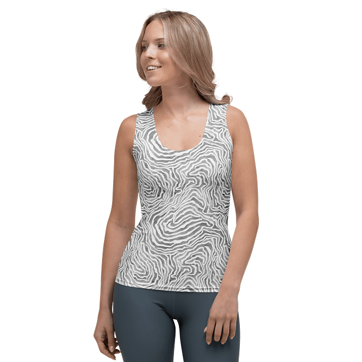 Light Grey Snake Tank Top product image (1)