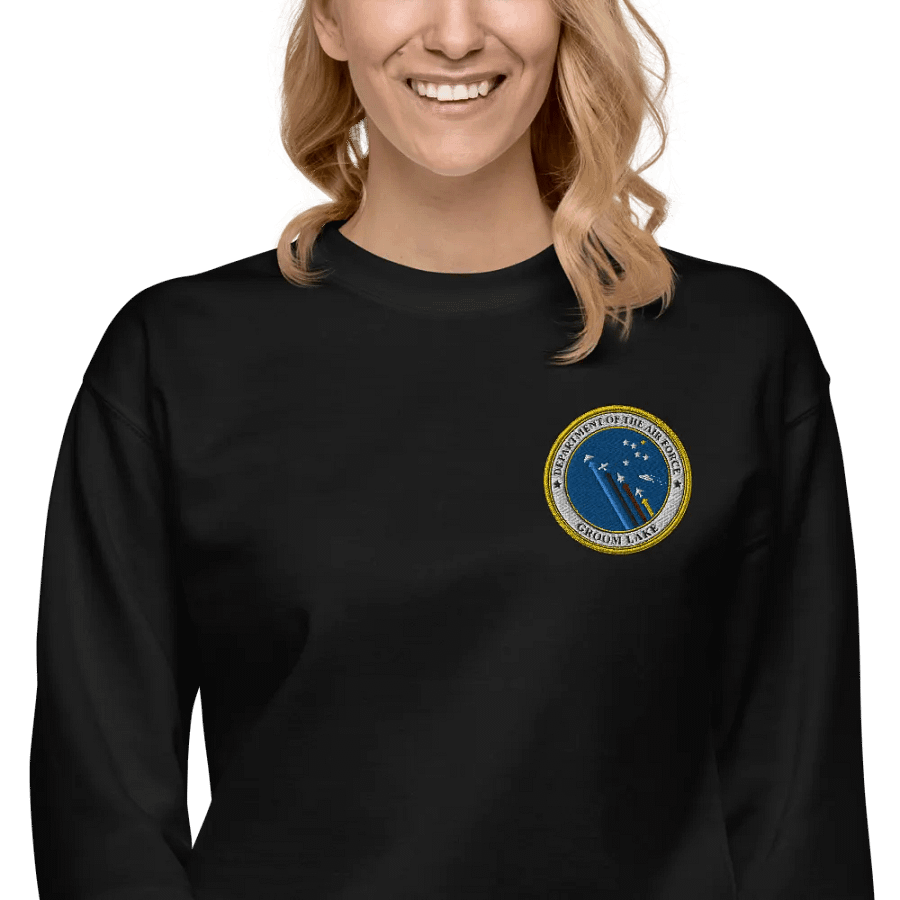 Groom Lake Embroidered Patch Shirt product image (2)
