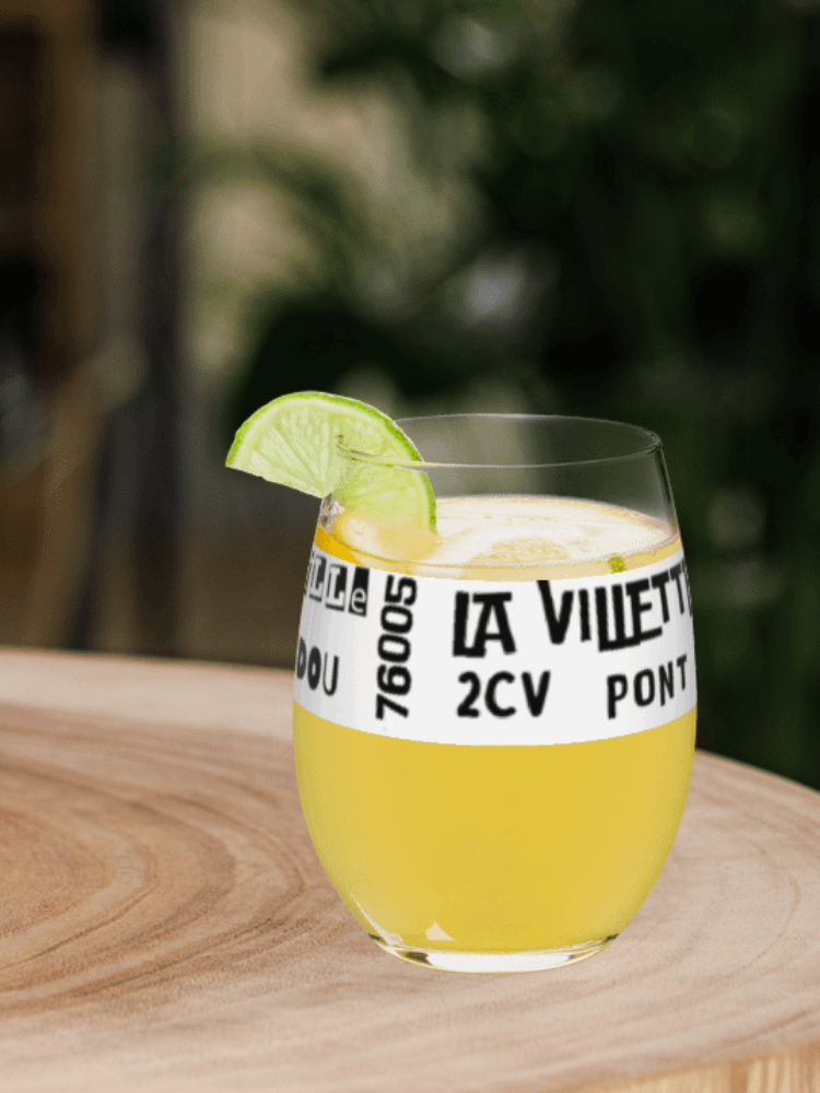Paris Words • Pompidou • Glassware product image (6)