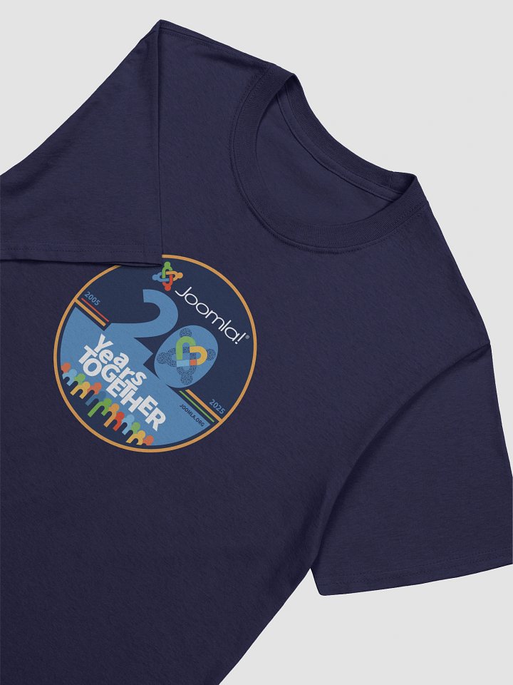 Joomla! 20th Anniversary Edition<br /> — Unisex Softstyle T-Shirt / Colour — product image (1)