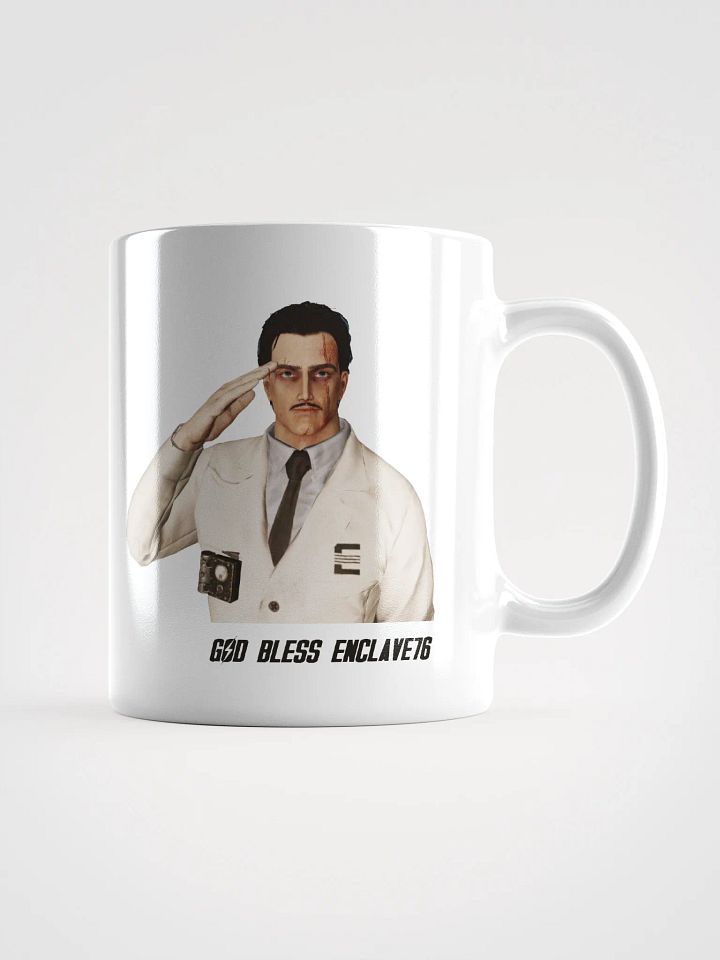 CSO White Glossy Mug product image (1)