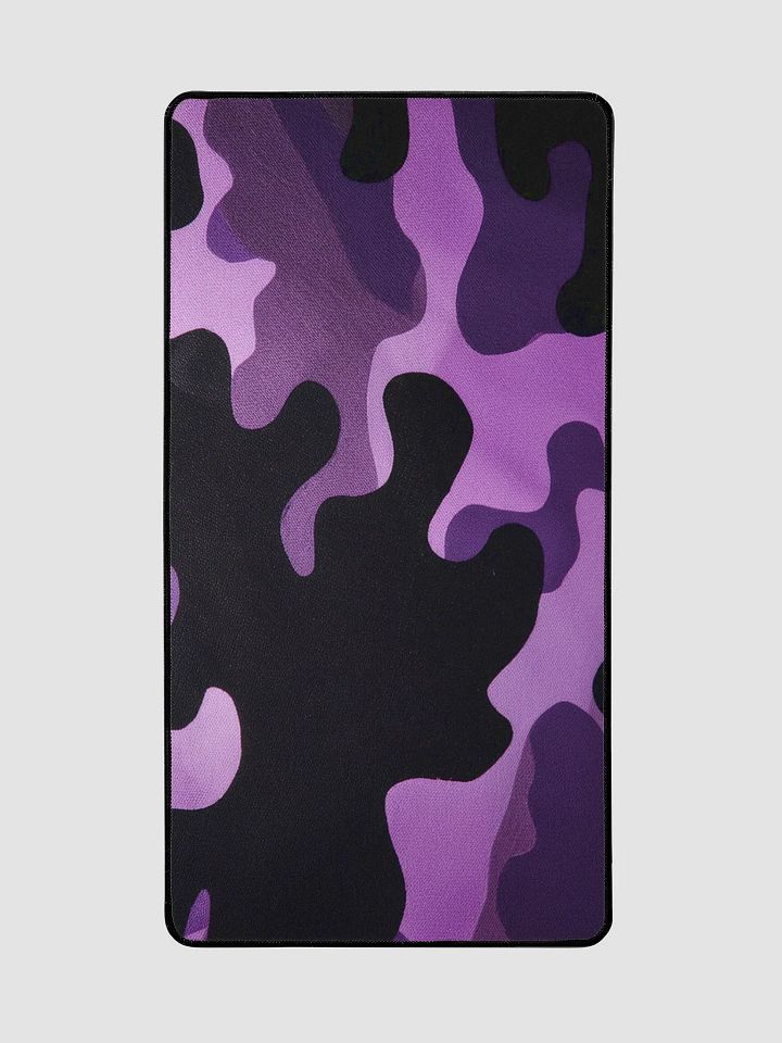 Desk Mat 15.5" x 31.5" purple camo product image (2)