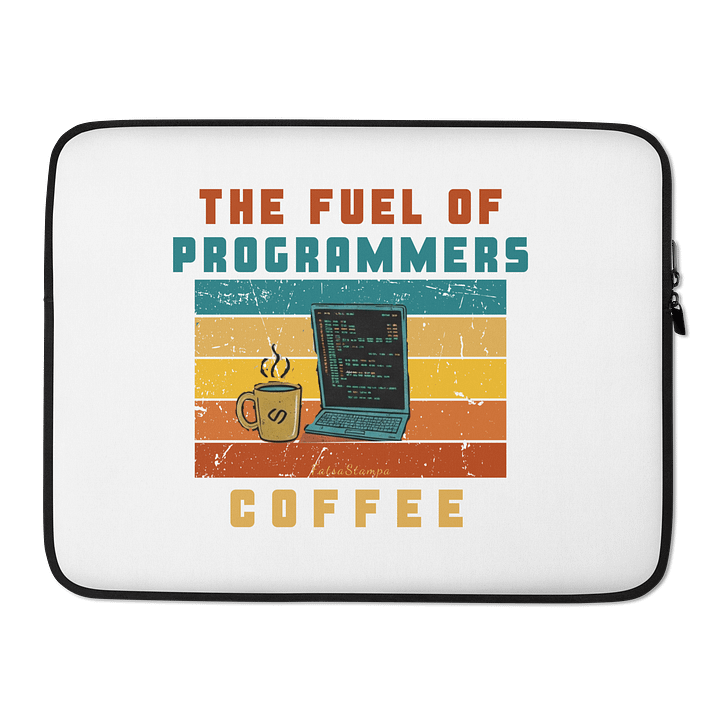Code & Coffee Laptop Sleeve product image (2)