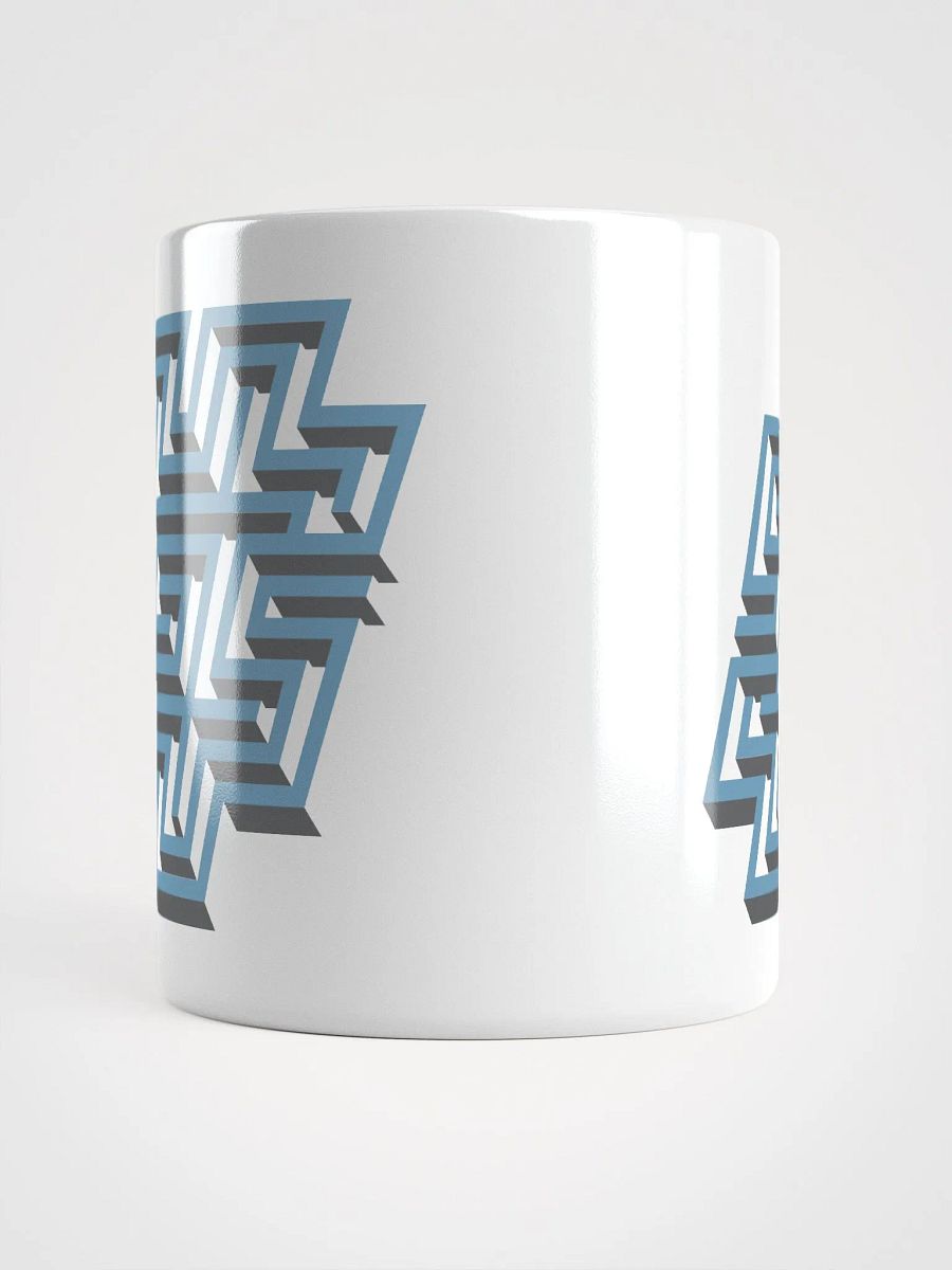 Hashtag Maze Mug (White) product image (13)